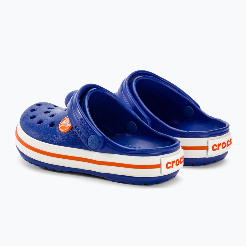 Infradito Crocs Crocband Clog per bambini 207005 blu ceruleo 5