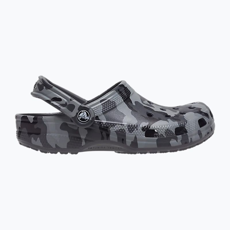 Crocs Classic Printed Camo Clog grigio ardesia/multi infradito