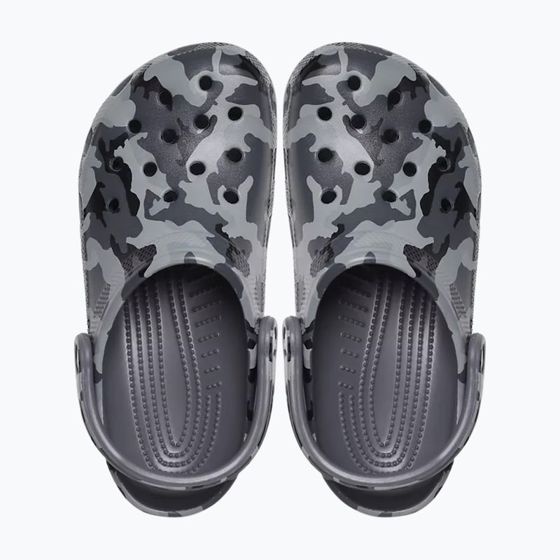 Crocs Classic Printed Camo Clog grigio ardesia/multi infradito 2