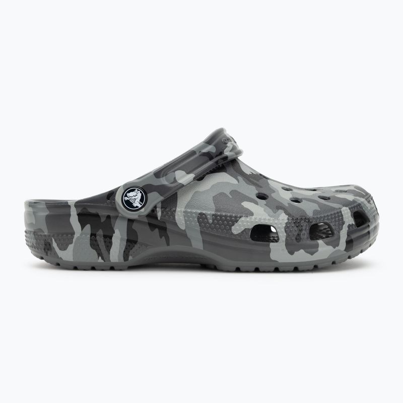 Crocs Classic Printed Camo Clog grigio ardesia/multi infradito 3