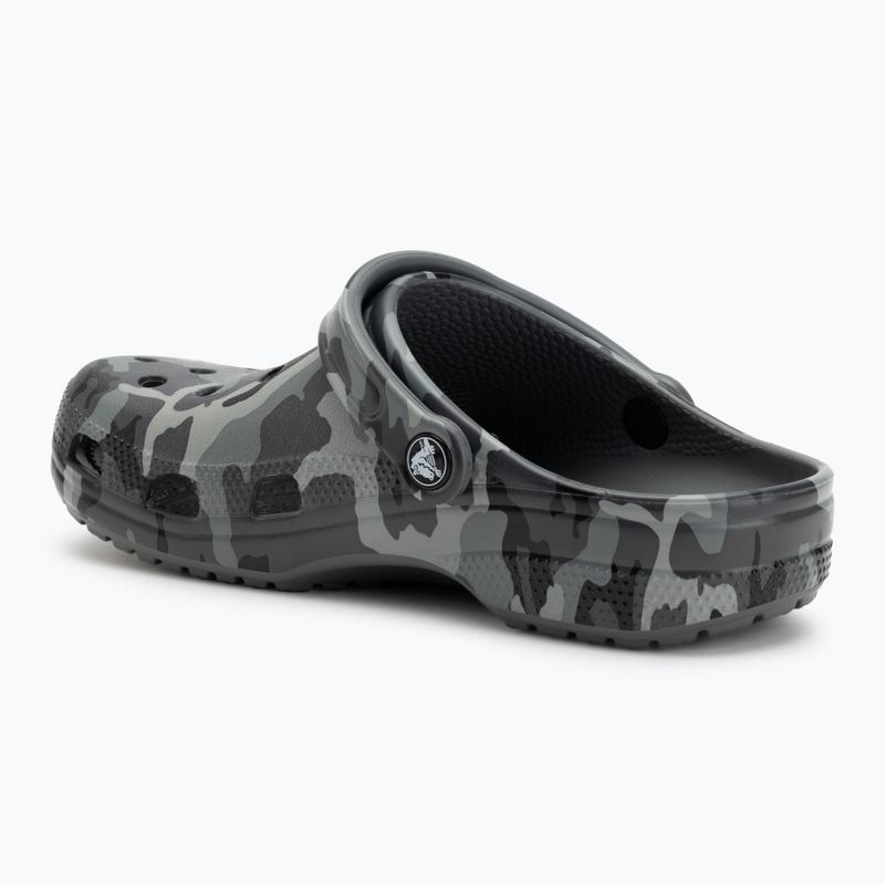 Crocs Classic Printed Camo Clog grigio ardesia/multi infradito 4