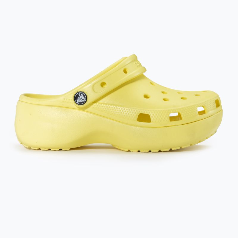 Ciabatte Crocs Classic Platform Clog banana da donna 4