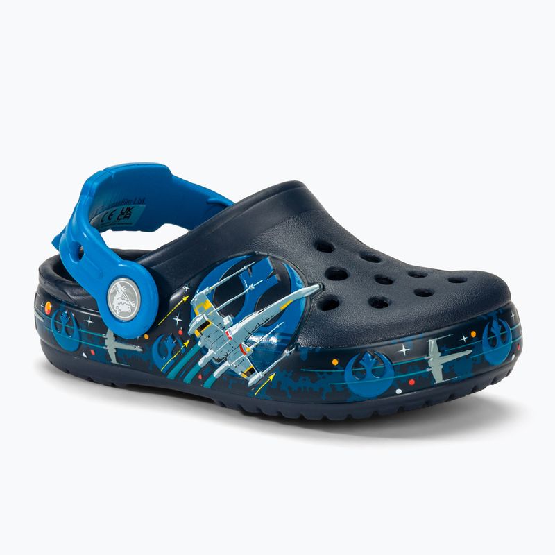 Ciabatte per bambini Crocs Fun Lab Luke Skywalker Lights navy