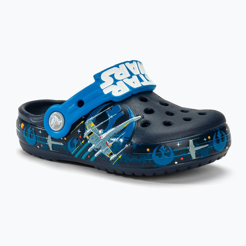 Ciabatte per bambini Crocs Fun Lab Luke Skywalker Lights navy 2