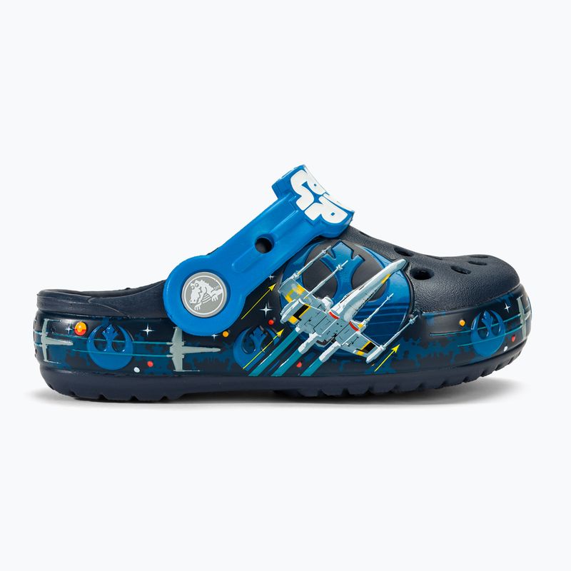Ciabatte per bambini Crocs Fun Lab Luke Skywalker Lights navy 3
