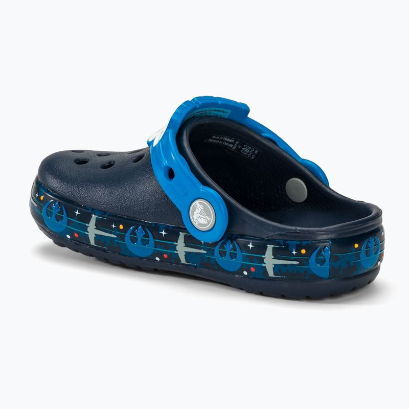 Ciabatte per bambini Crocs Fun Lab Luke Skywalker Lights navy 4