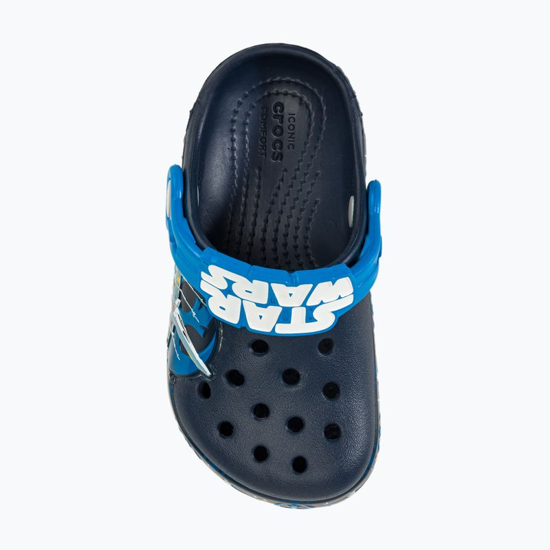 Ciabatte per bambini Crocs Fun Lab Luke Skywalker Lights navy 6