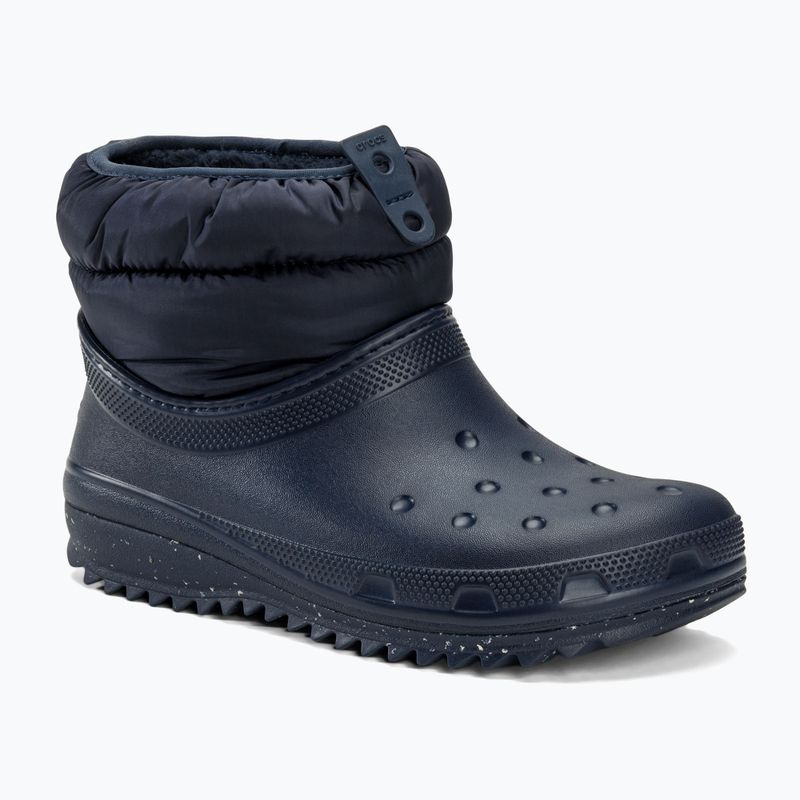 Stivali da neve Crocs Classic Neo Puff Shorty Donna navy