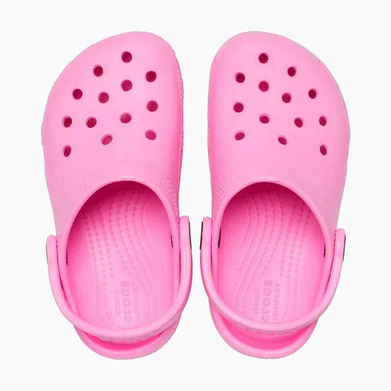 Crocs Classic Clog Toddler infradito taffy rosa 4