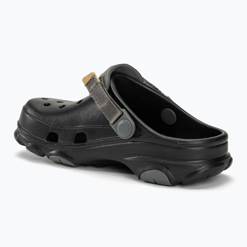 Infradito Crocs All Terrain nero per bambini 4