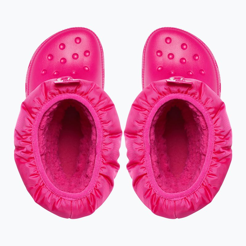 Crocs Classic Neo Puff rosa confetto stivali da neve junior 11