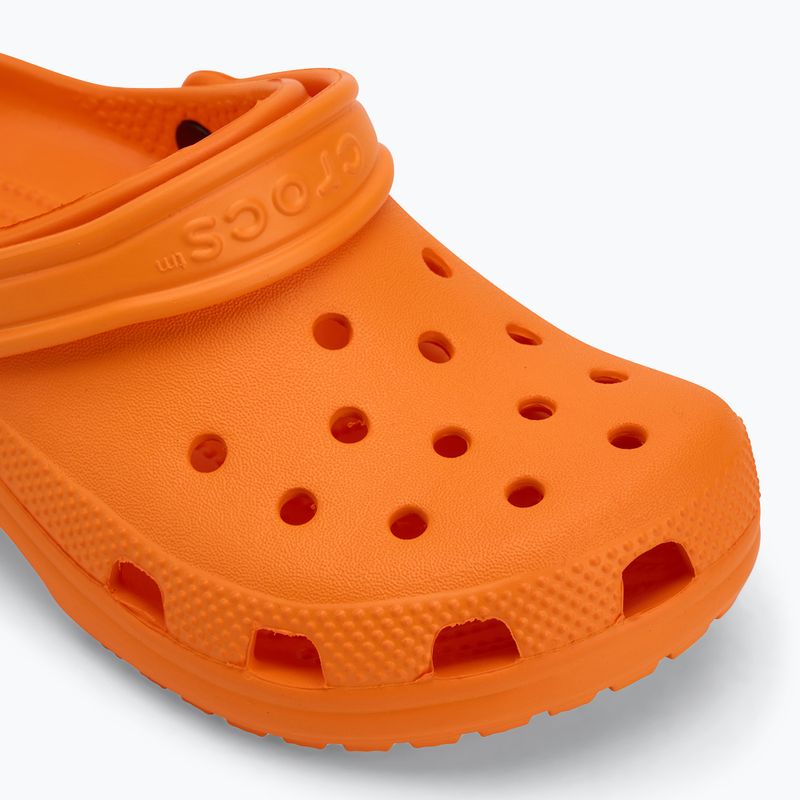 Crocs Classic Clog Bambini infradito arancione zing 8