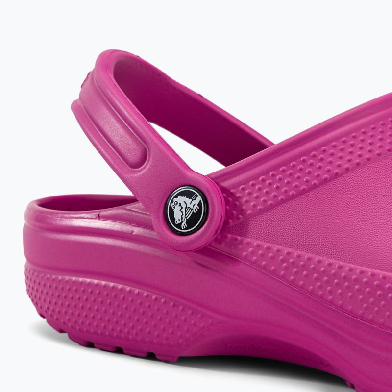 Crocs Classic infradito fucsia divertente 9