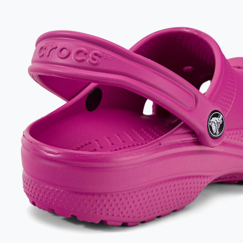 Crocs Classic infradito fucsia divertente 10