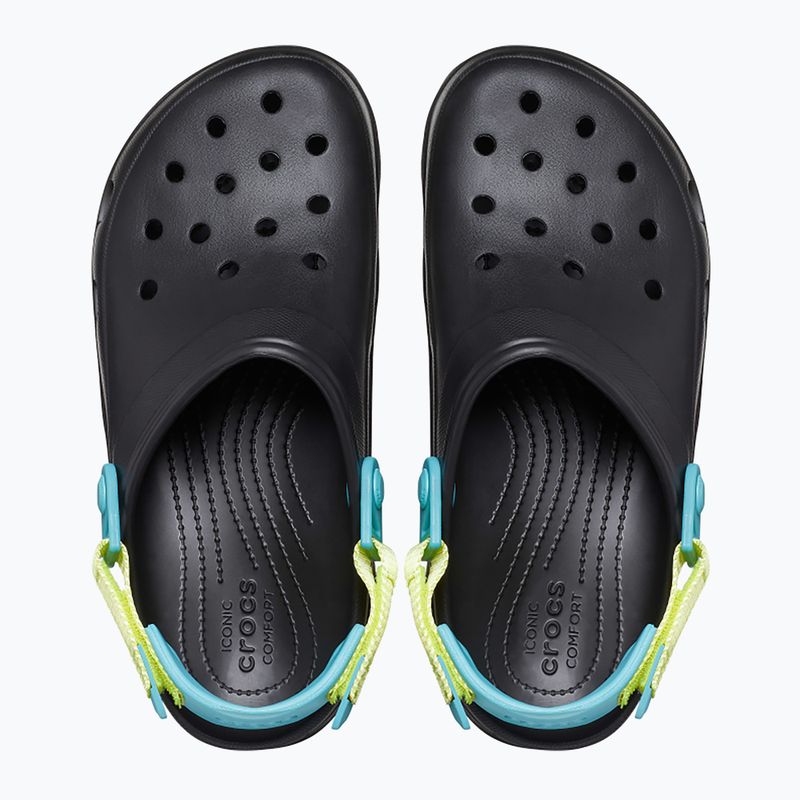 Crocs All Terrain infradito nero/multi 12