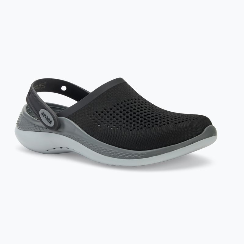 Crocs LiteRide 360 Clog Ciabatte nero/grigio ardesia 2