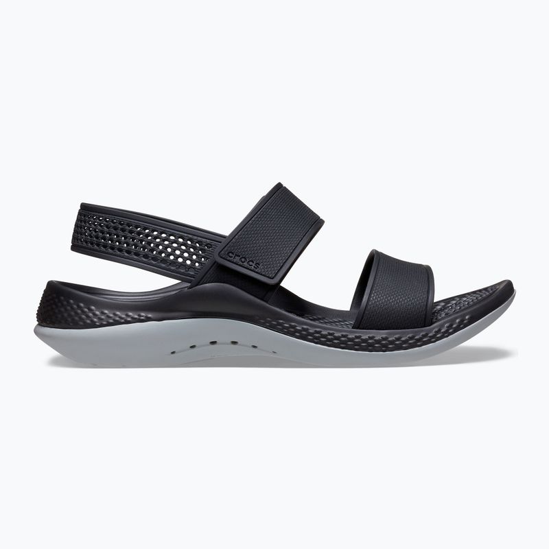 Sandali da donna Crocs Literide 360 black/light grey 2