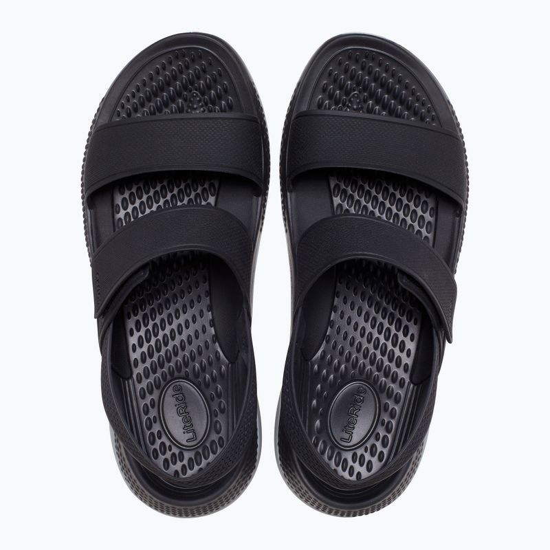 Sandali da donna Crocs Literide 360 black/light grey 5