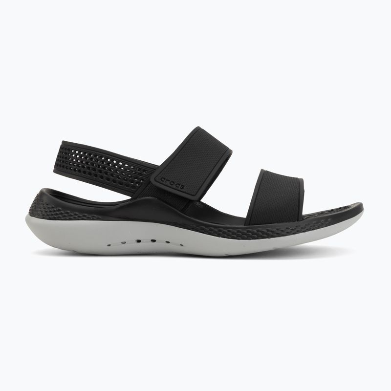Sandali da donna Crocs Literide 360 black/light grey 2