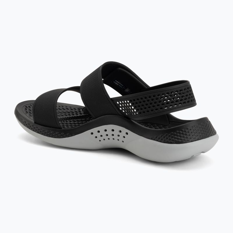 Sandali da donna Crocs Literide 360 black/light grey 3