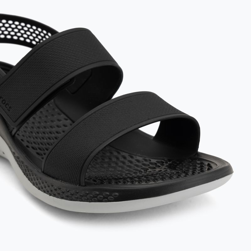 Sandali da donna Crocs Literide 360 black/light grey 7