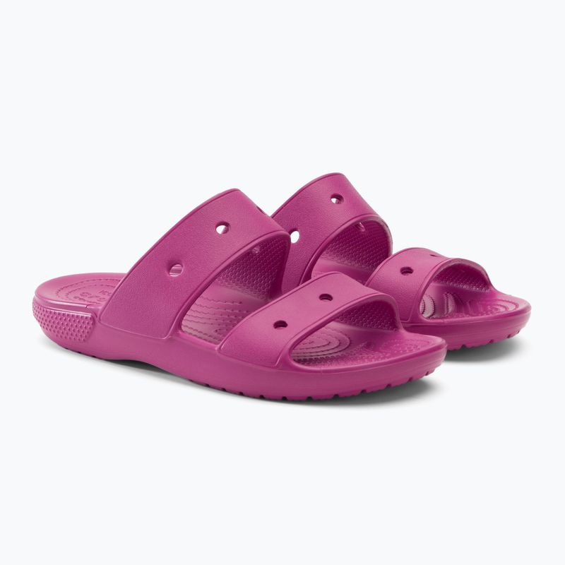 Crocs Classic Crocs Sandalo fucsia infradito divertente 4