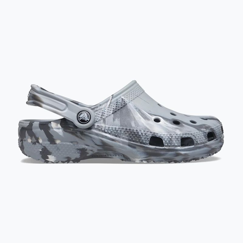 Crocs Classic Marbled Clog infradito grigio chiaro/multi 2