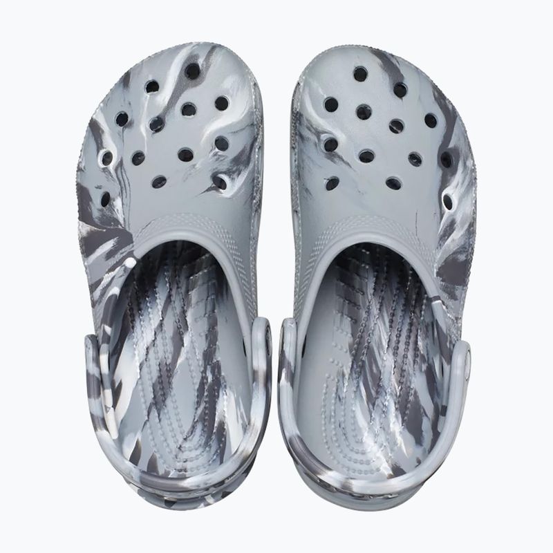 Crocs Classic Marbled Clog infradito grigio chiaro/multi 5