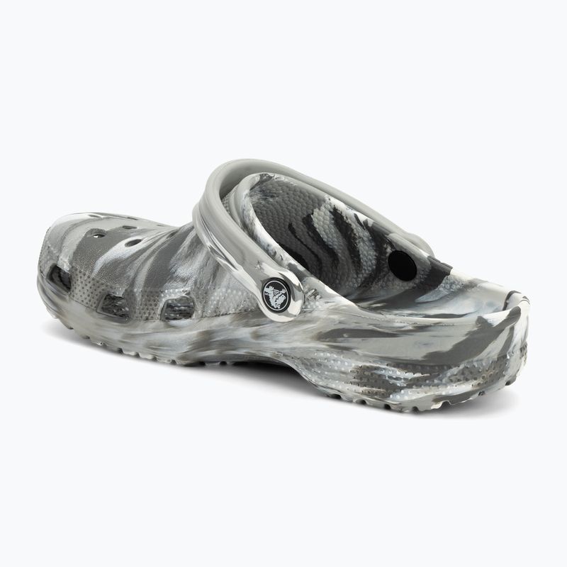 Crocs Classic Marbled Clog infradito grigio chiaro/multi 4