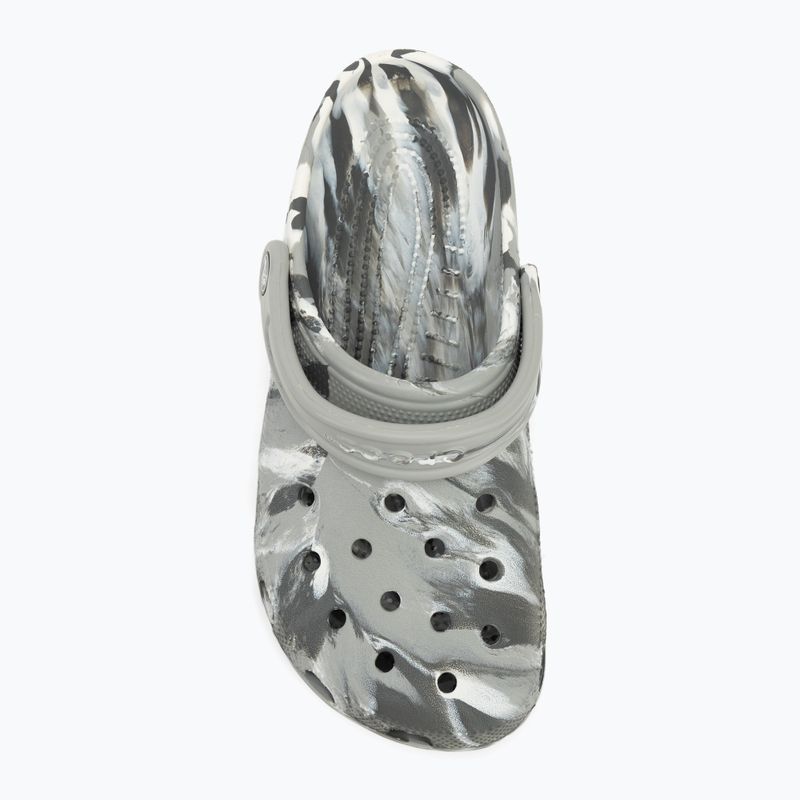 Crocs Classic Marbled Clog infradito grigio chiaro/multi 6