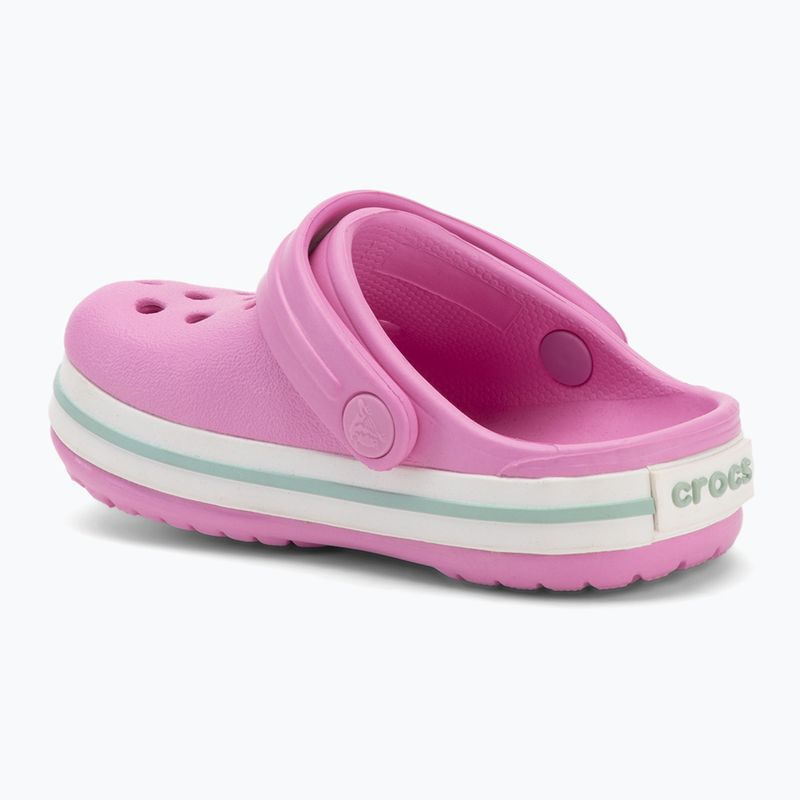 Crocs Crocband Clog Toddler infradito taffy rosa 4