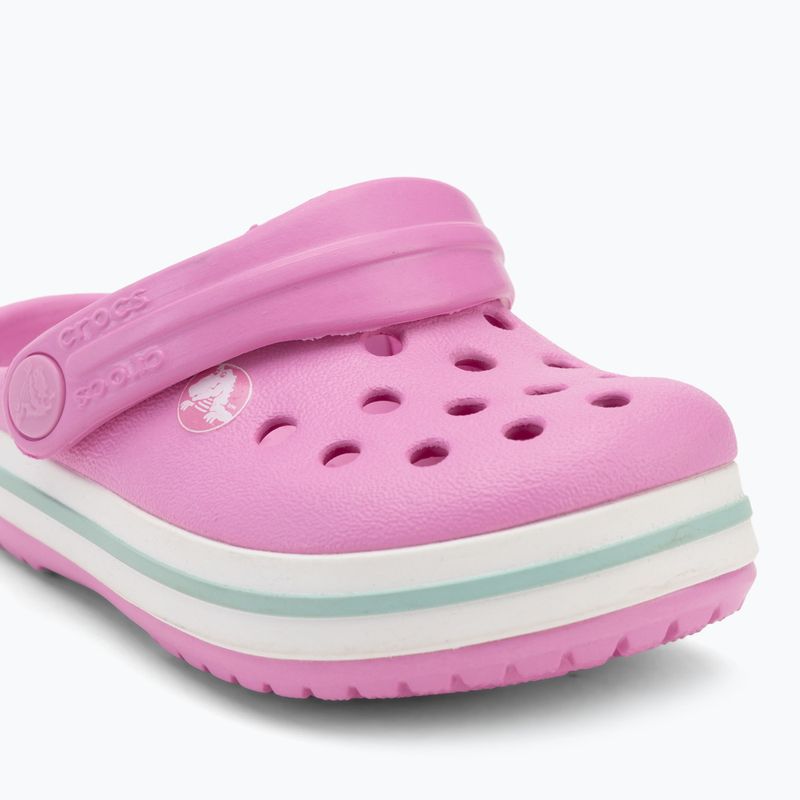 Crocs Crocband Clog Toddler infradito taffy rosa 8