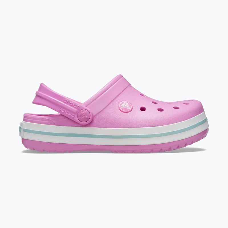Crocs Crocband Clog Bambini infradito rosa taffy 2