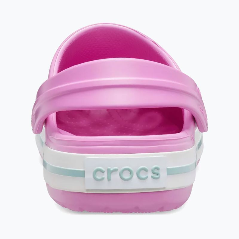 Crocs Crocband Clog Bambini infradito rosa taffy 4