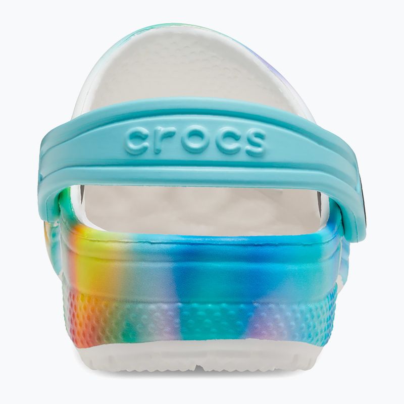 Crocs Classic Solarized Clog bianco/multi infradito per bambini 11