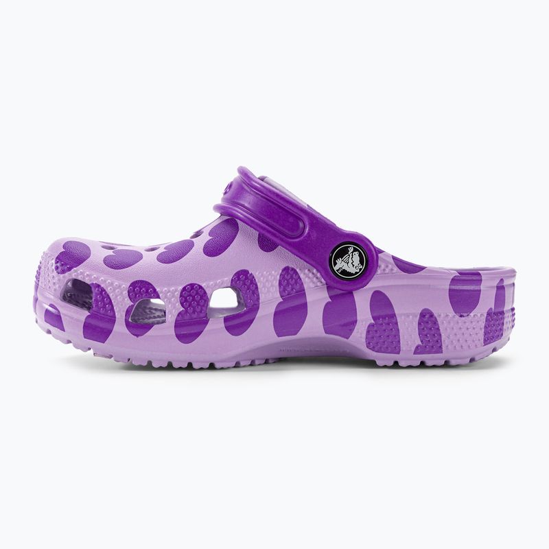 Zoccolo Crocs Classic Easy Icon per bambini, lavanda 11
