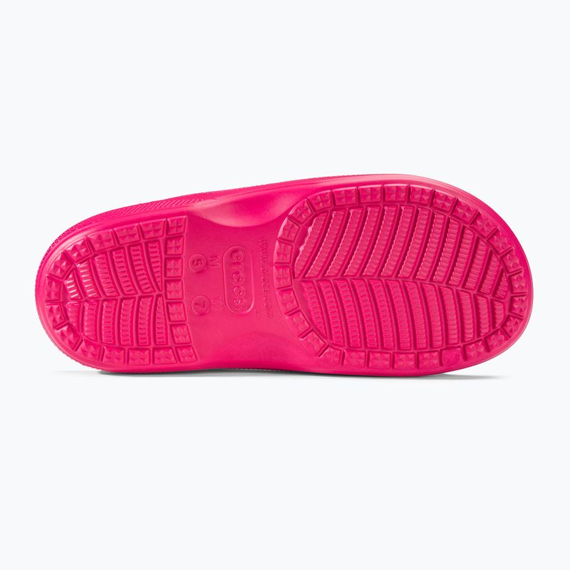 Ciabatte donna Crocs Baya Sandal rosa elettrico 4