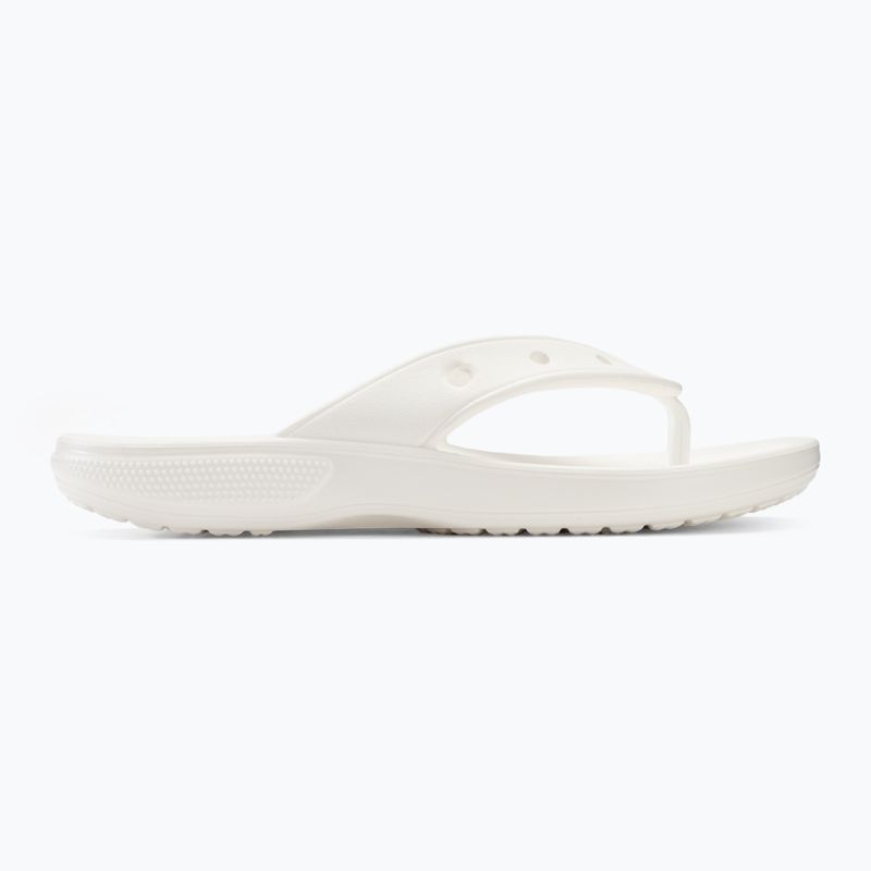 Infradito Crocs Classic Flip bianco da uomo 2