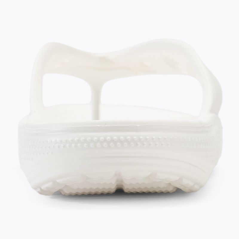 Infradito Crocs Classic Flip bianco da uomo 6