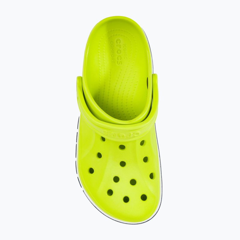 Crocs Bayaband Clog Ciabatte lime punch/navy 6