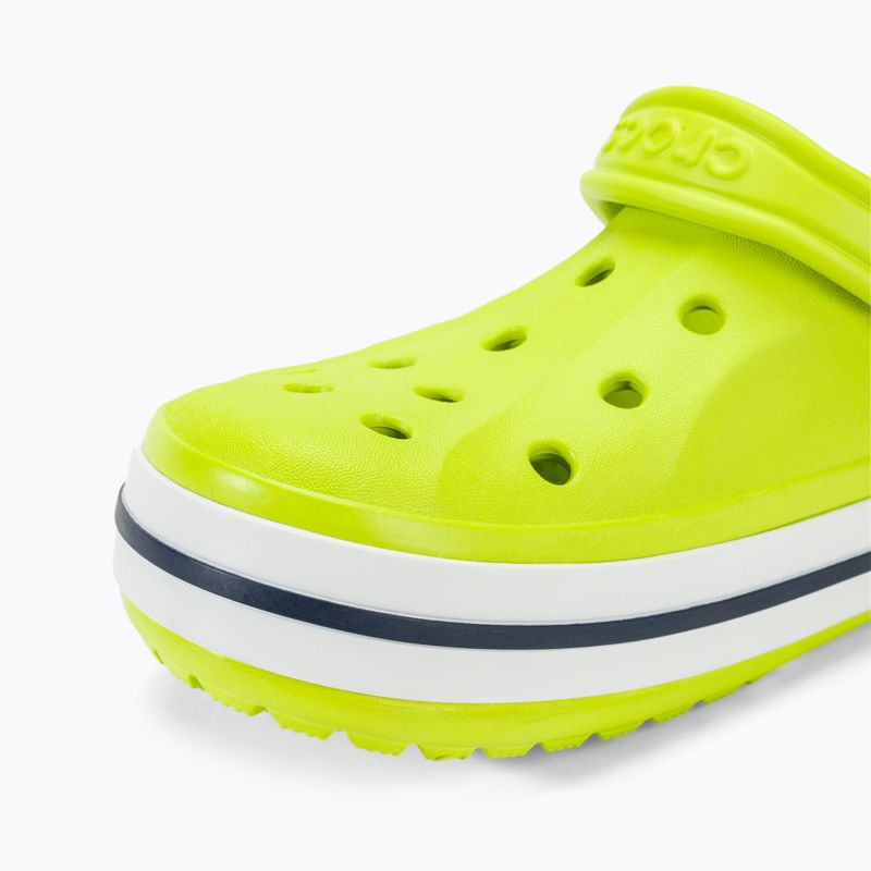 Crocs Bayaband Clog Ciabatte lime punch/navy 8