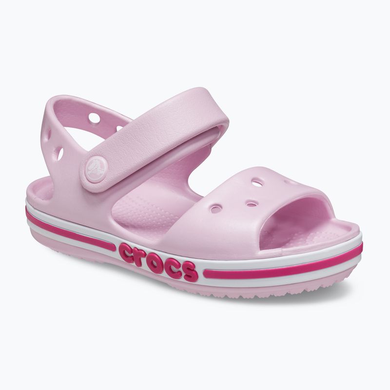 Crocs Bayaband Sandal K ballerina rosa/rosa caramella sandali per bambini 9