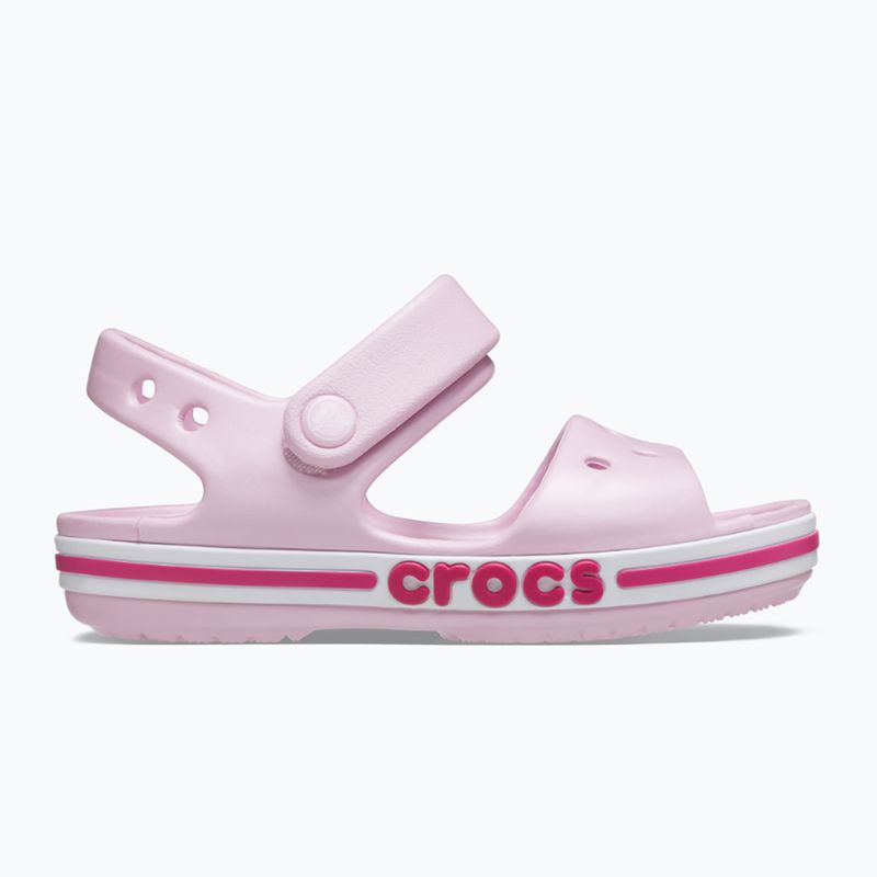 Crocs Bayaband Sandal K ballerina rosa/rosa caramella sandali per bambini 10