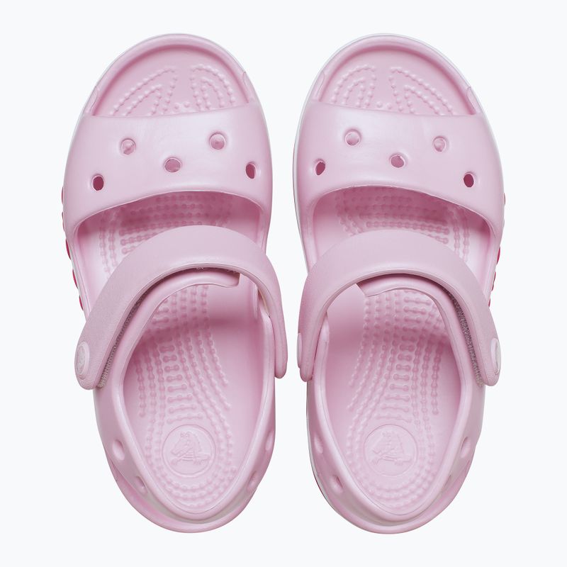 Crocs Bayaband Sandal K ballerina rosa/rosa caramella sandali per bambini 11