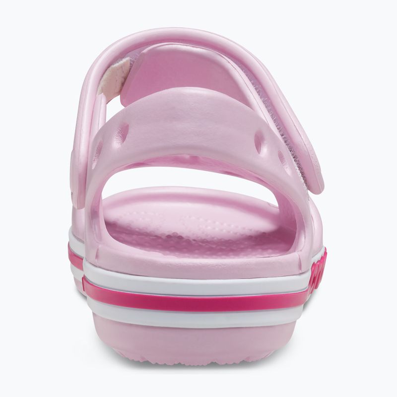 Crocs Bayaband Sandal K ballerina rosa/rosa caramella sandali per bambini 12