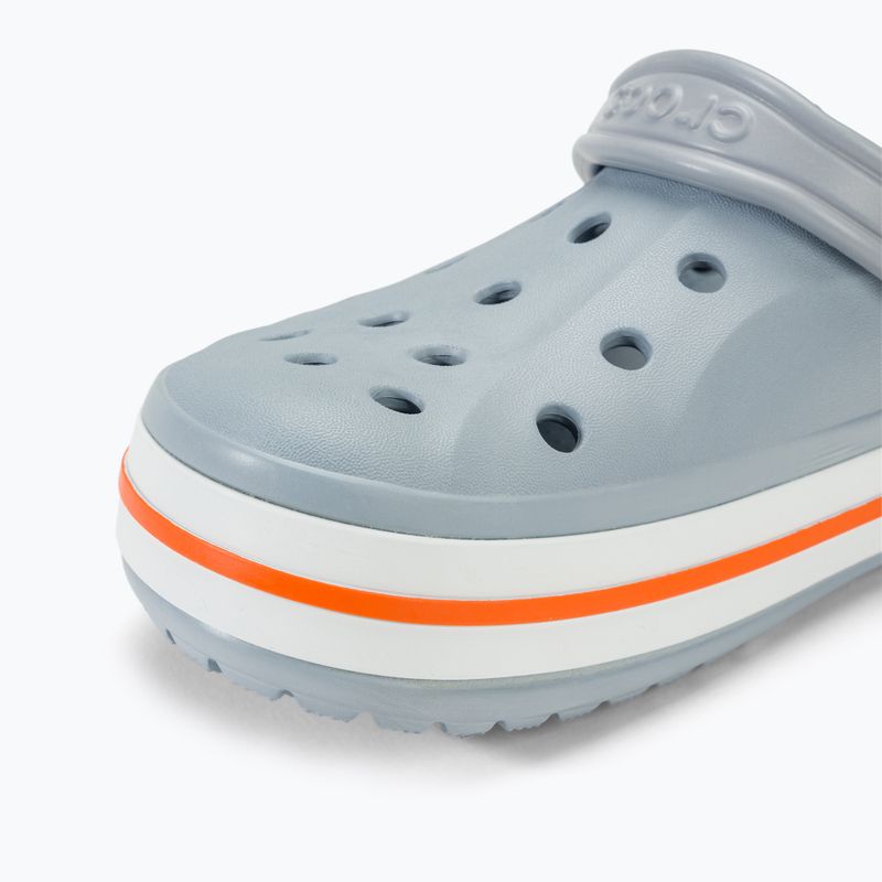 Crocs Bayaband Clog Ciabatte blu/grigio/arancio 8