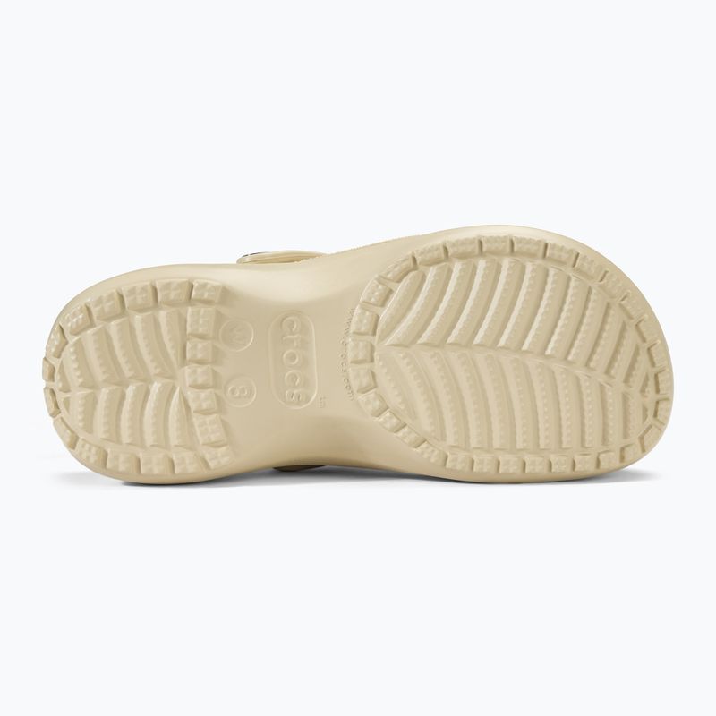 Ciabatte da donna Crocs Classic Platform Clog bone 5