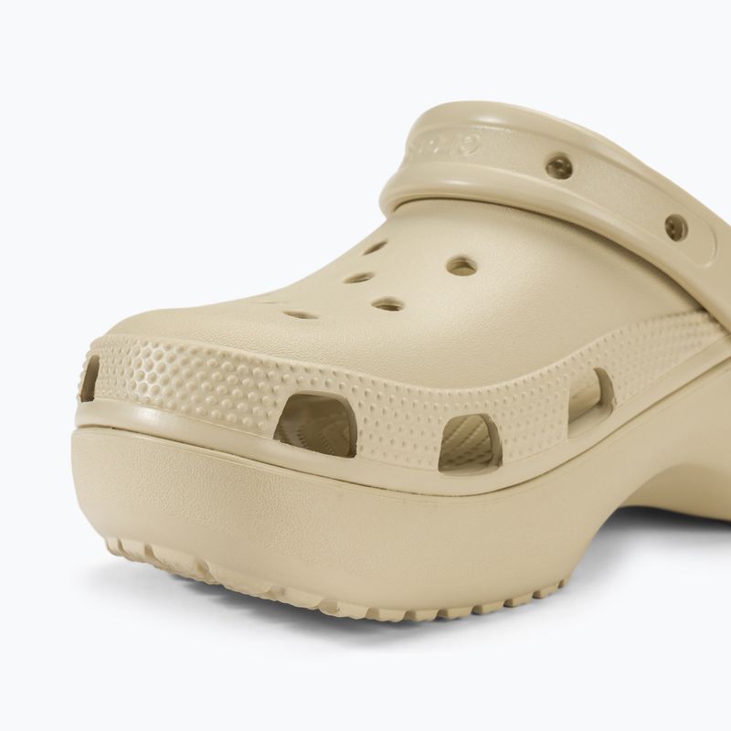 Ciabatte da donna Crocs Classic Platform Clog bone 8