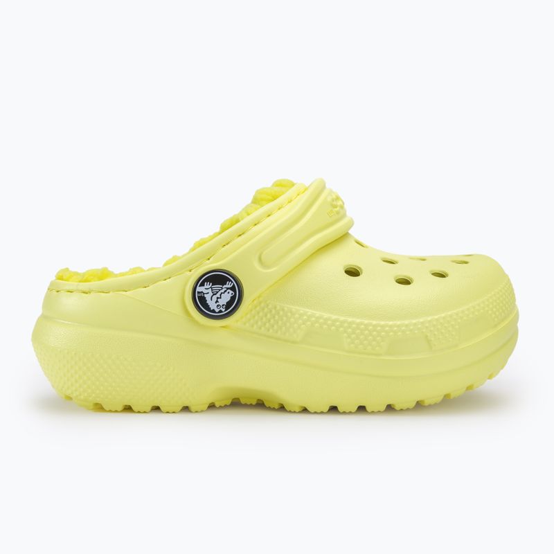 Infradito Crocs Classic foderato in zolfo per bambini 3