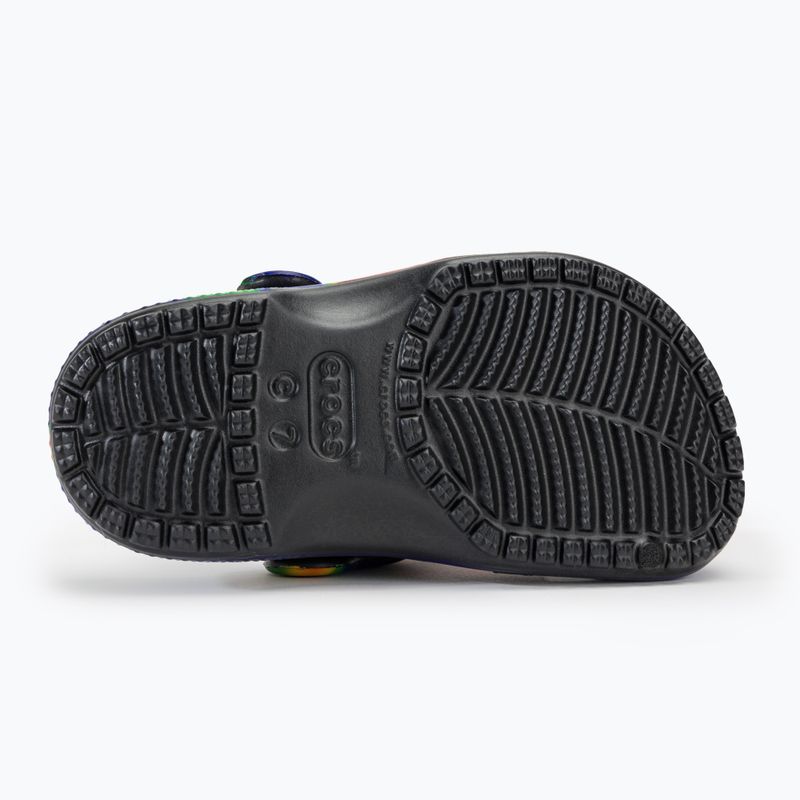 Crocs Classic Solarized Clog nero/navy infradito per bambini 5